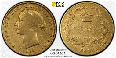 1861-SY 1/2 Sov F12