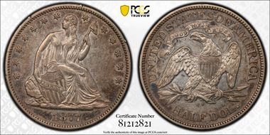 1877-CC 50C WB-3 Type 1 Small CC XF45