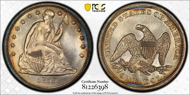 1859-O $1 MS65