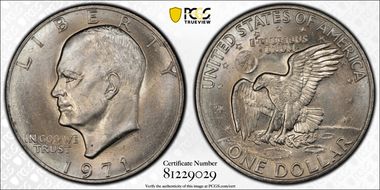1971 $1 MS65
