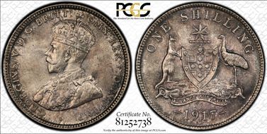 1917-M Shil KM-26 Ag MS65