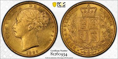 1885-M Sov S-3854A Shield MS62