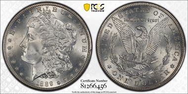 1889-S $1 MS66