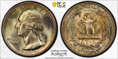 1932 25C MS67