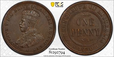 1920 .//.  1D Dot above & below AU55BN