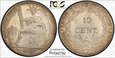 1923-A 10C Lec-164 MS64