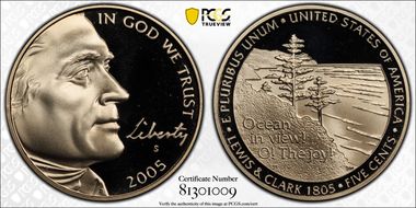 2005-S 5C Western Waters PR70DCAM