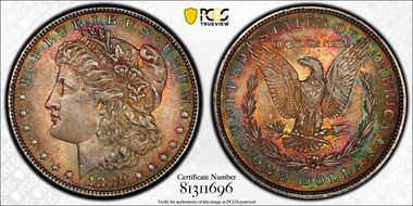 1880 $1 MS64