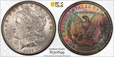 1884-O $1 MS63