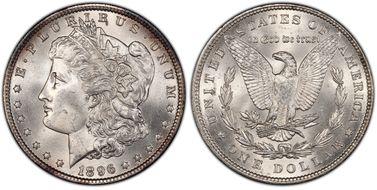 1896 $1 MS65