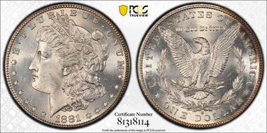1881-S $1 MS63