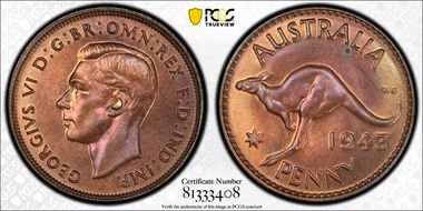 1943 Y. (p) 1D PR64RB