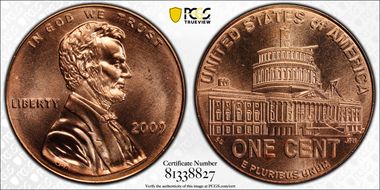 2009 1C Lincoln-Presidency MS67RD