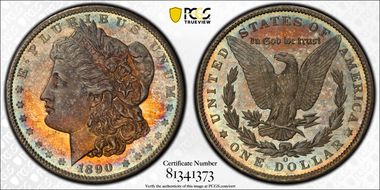 1890-O $1 MS64PL