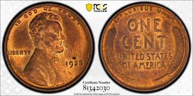 1928 1C MS63RB
