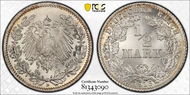 1916-D 1/2 Mk J-16 MS68