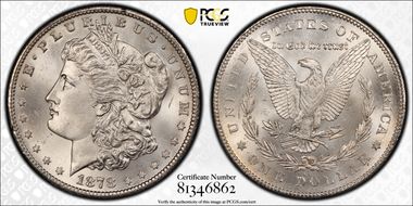 1878-CC $1 MS66