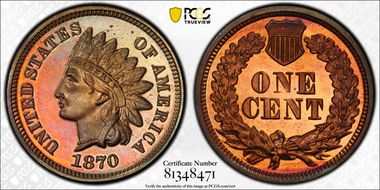 1870 1C PR66RB