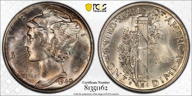 1940-S 10C DDO & DDR FS-901 MS66