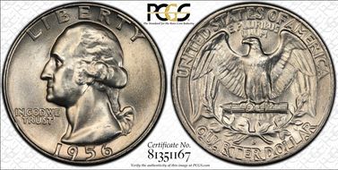 1956-D 25C RPM FS-501 MS65