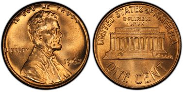 1962 1C MS67+ RD