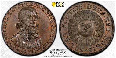 (c.1790) Tk 1/2D DH-1 Oxfordshire, Banbury MS65BN