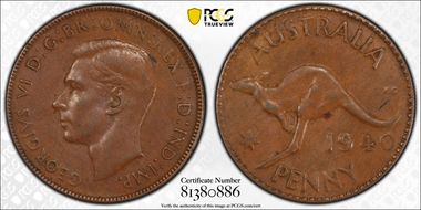 1940 K.G (p)  1D AU55BN