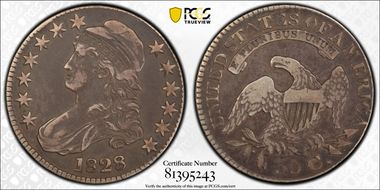 1828 50C O-123a VF30