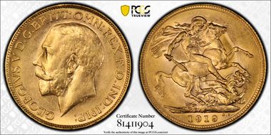 1919-P Sov S-4001 MS63