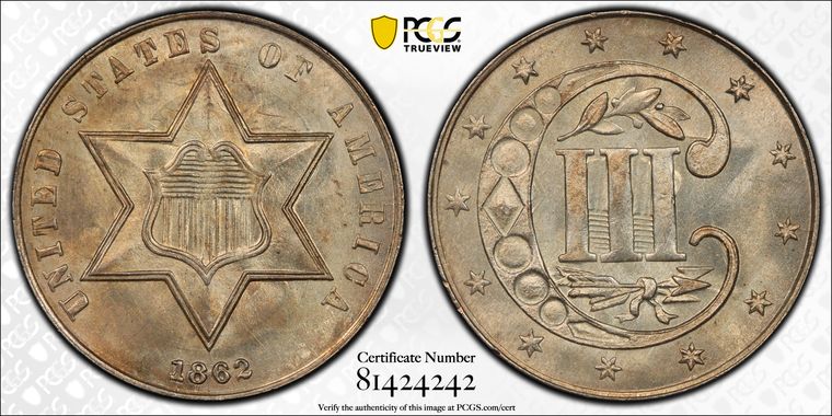 Cert 81424242 - Coin Image