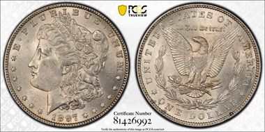 1897 $1 MS61