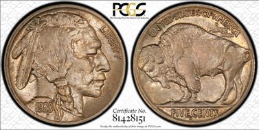 1920-S 5C MS62