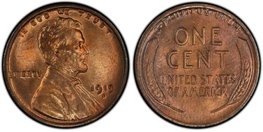 1919-D 1C MS66RB
