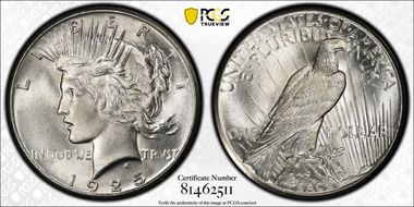 1925 $1 MS67