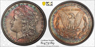1885 $1 MS65