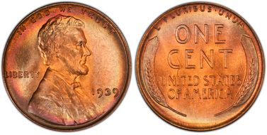 1939 1C MS67RB
