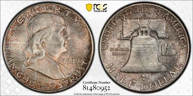 1949-S 50C MS66+ FBL