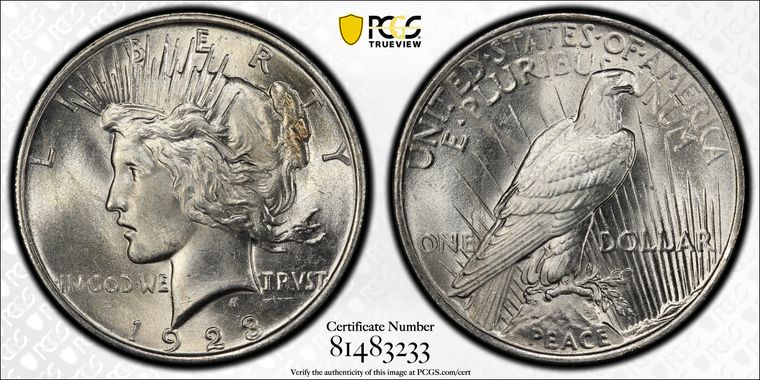 Cert 81483233 - Coin Image