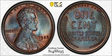 1928 1C MS65BN