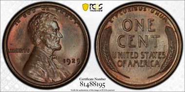 1929 1C MS65BN