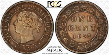 1859 1C Narrow 9 N1BN