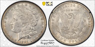1884-CC $1 MS62