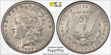 1900-O $1 AU55