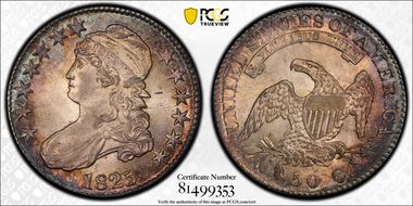 1825 50C O-108 MS64+