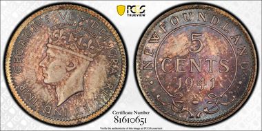 1941-C 5C MS67