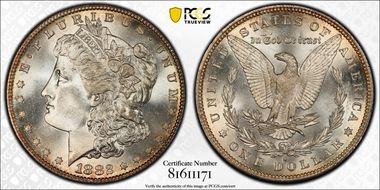 1882-S $1 MS68