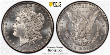 1878-S $1 MS66+