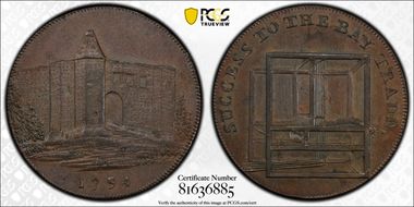 1794 Tk 1/2D DH-10 Essex, Colchester MS63BN