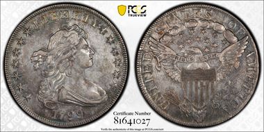 1799 $1 BB-161 AU53