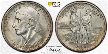 1935-S 50C Boone MS67